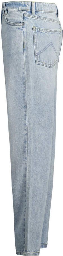 America Today straight leg jeans high waist light blue denim - Foto 3