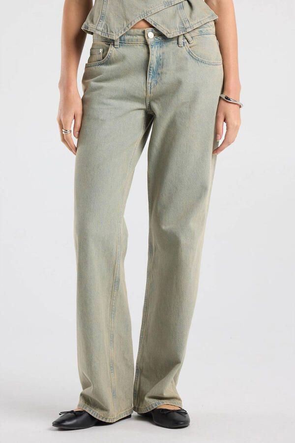 America Today straight leg jeans lichtblauw