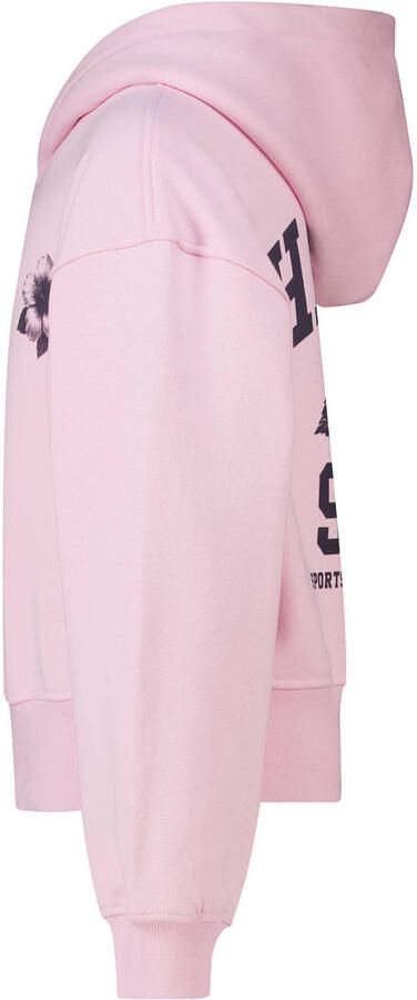 America Today sweat hoodie met backprint lichtroze - Foto 3