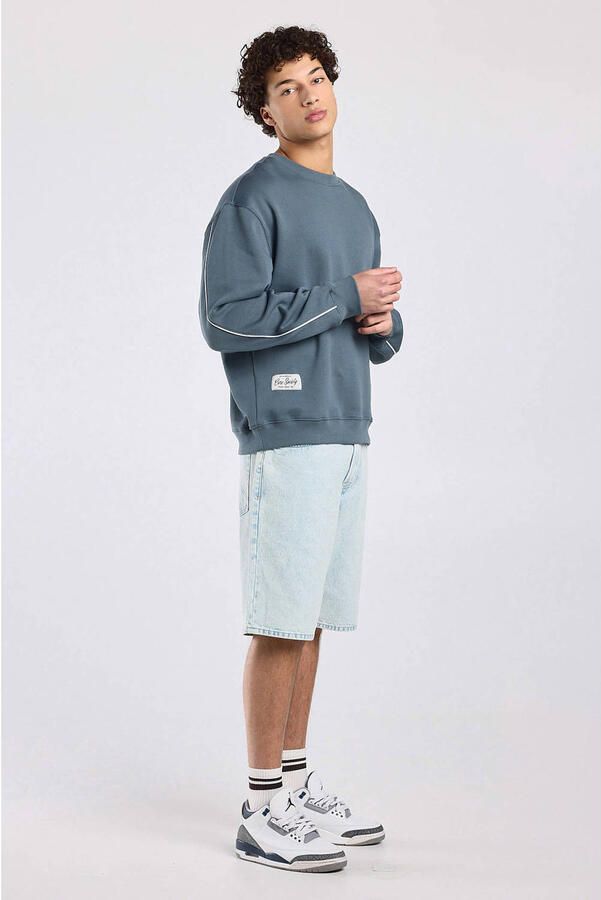 America Today sweater blauw