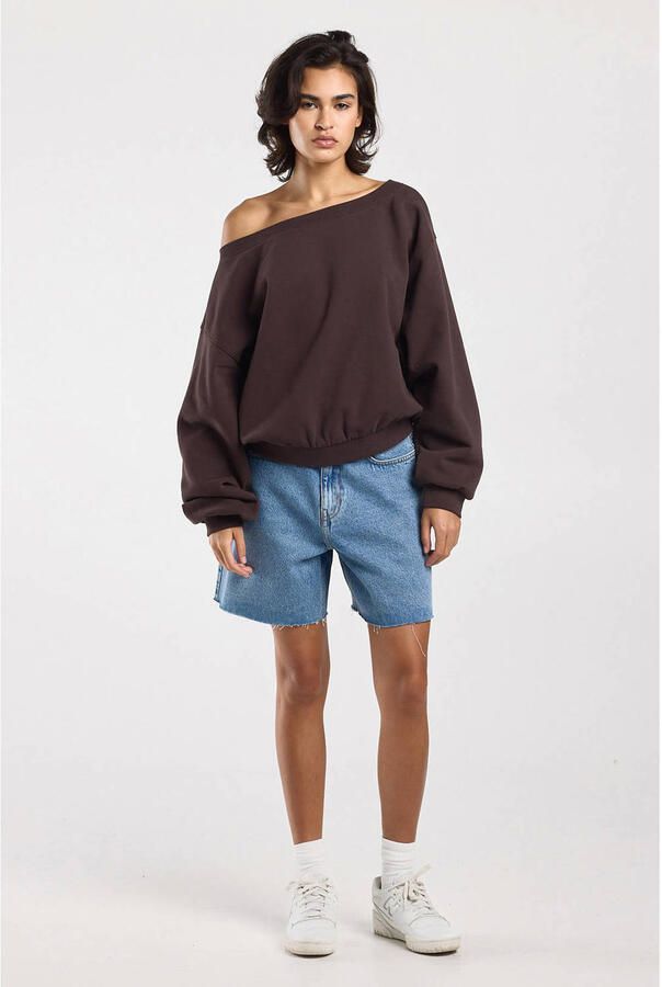 America Today sweater bruin - Foto 2