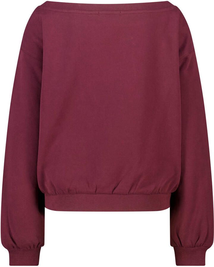 America Today sweater donkerrood - Foto 2