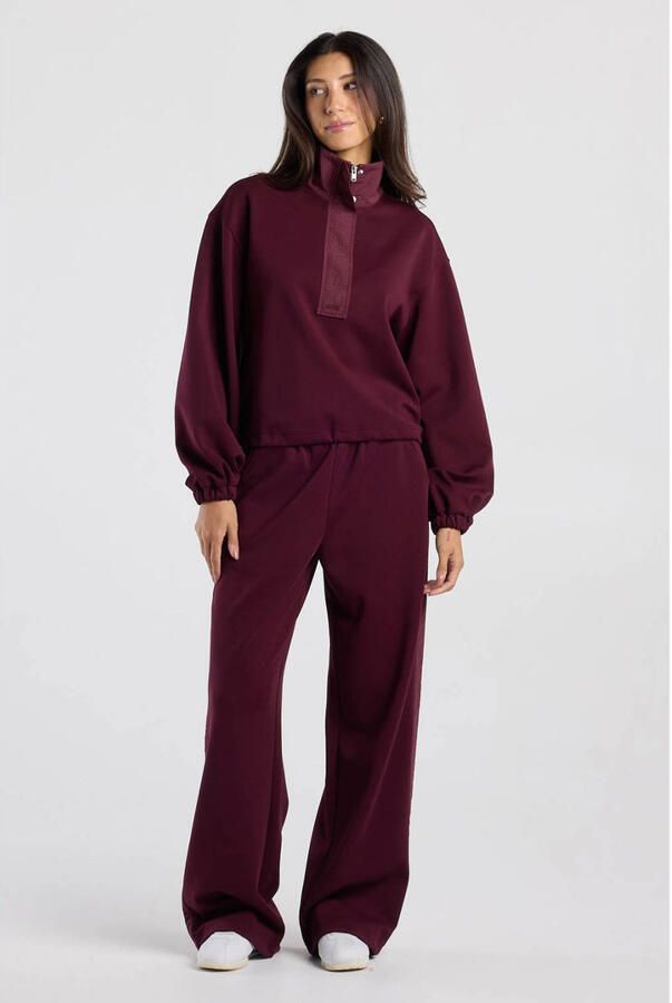 America Today sweater donkerrood - Foto 2