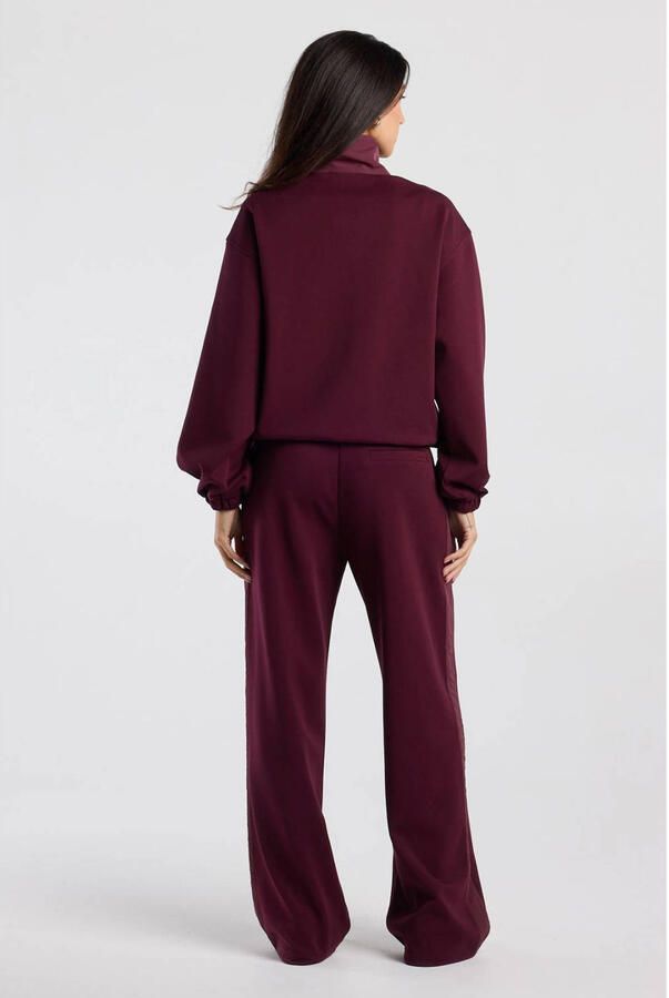 America Today sweater donkerrood - Foto 3