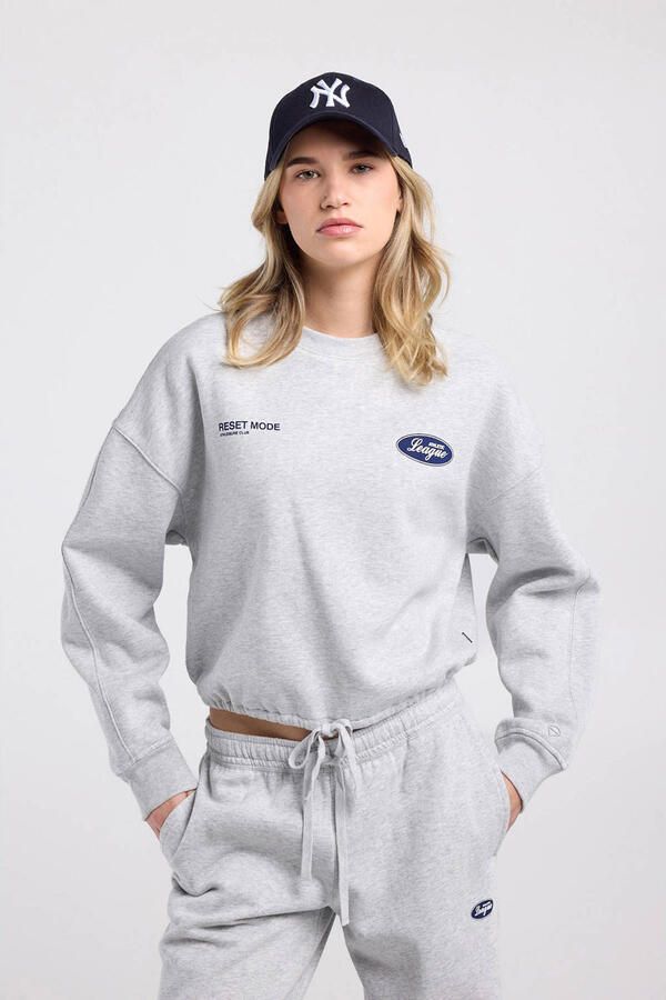 America Today sweater grijs
