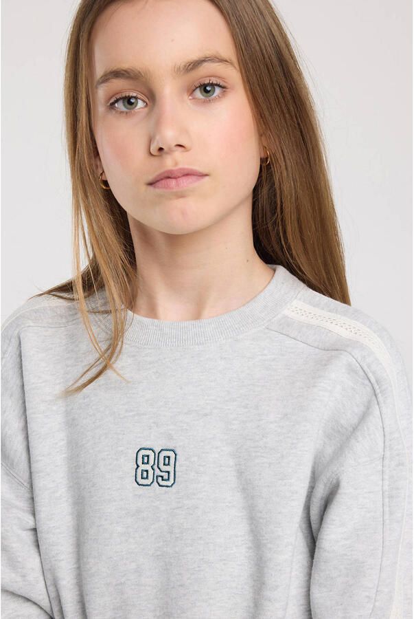 America Today sweater grijs melange - Foto 2