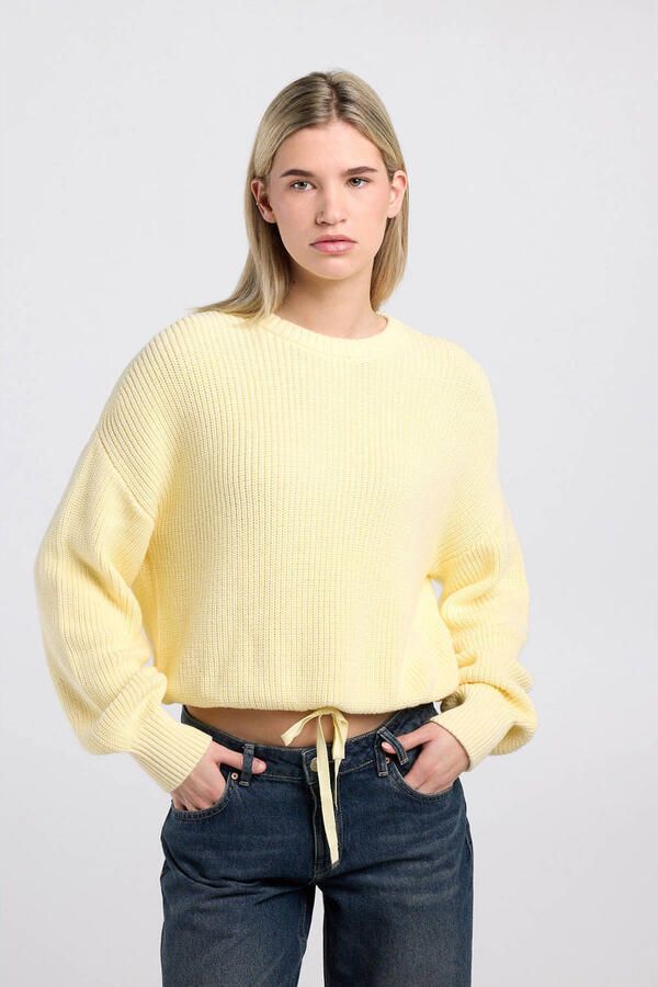America Today sweater lichtgeel