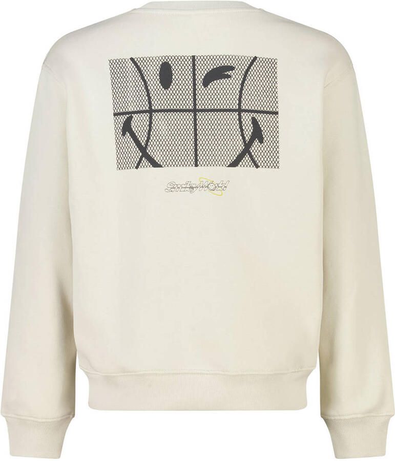 America Today sweater met backprint ecru - Foto 2