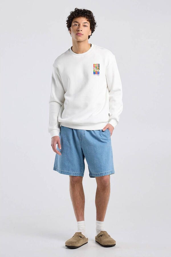America Today sweater met backprint wit - Foto 2