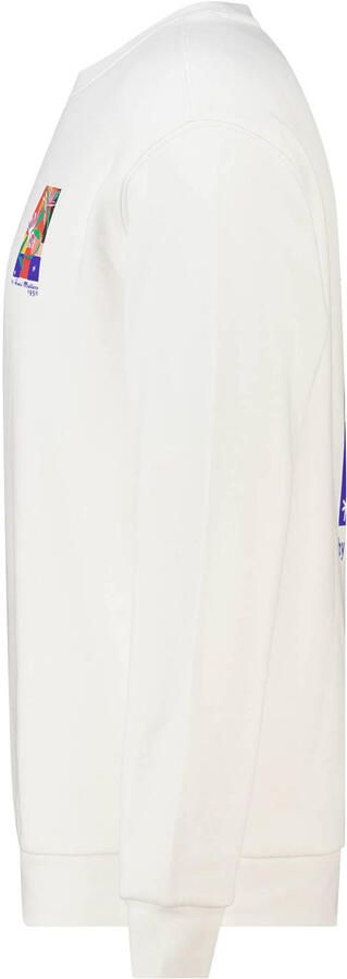 America Today sweater met backprint wit - Foto 3