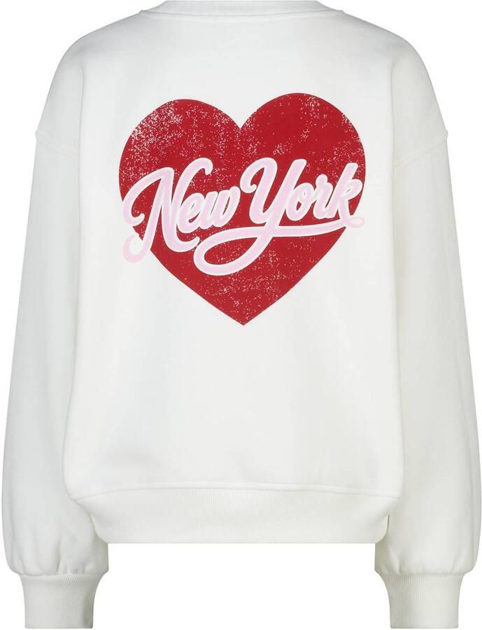 America Today sweater met backprint wit Backprint - Foto 2