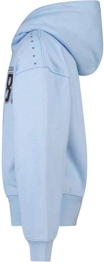 America Today sweater met studs en tekst lichtblauw zwart - Foto 3
