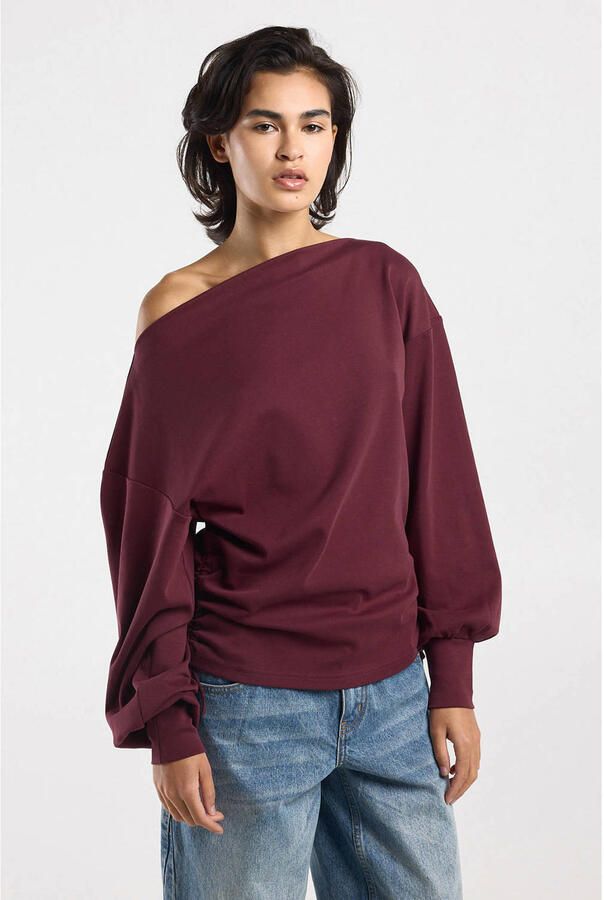America Today sweater paars