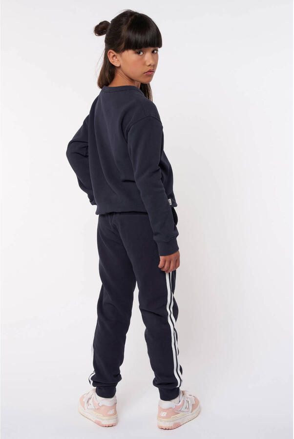 America Today sweater Soel Jr met logo donkerblauw Logo 170 176