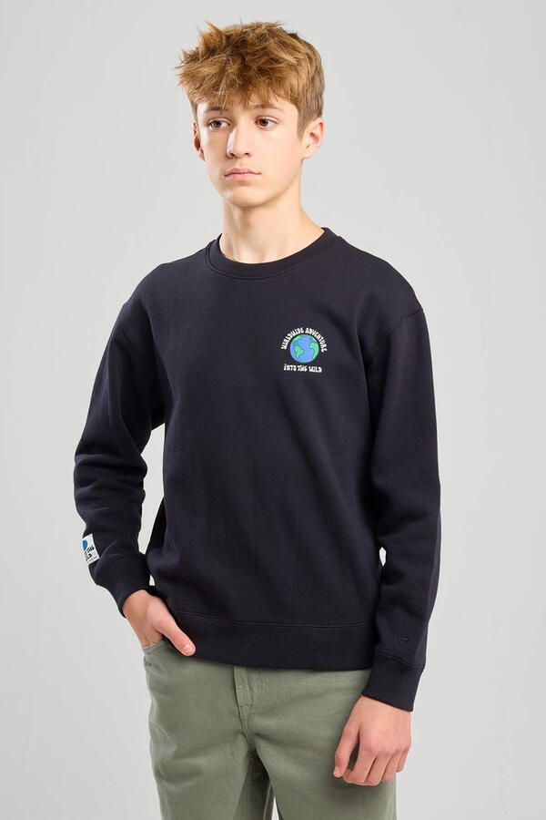 America Today sweater zwart