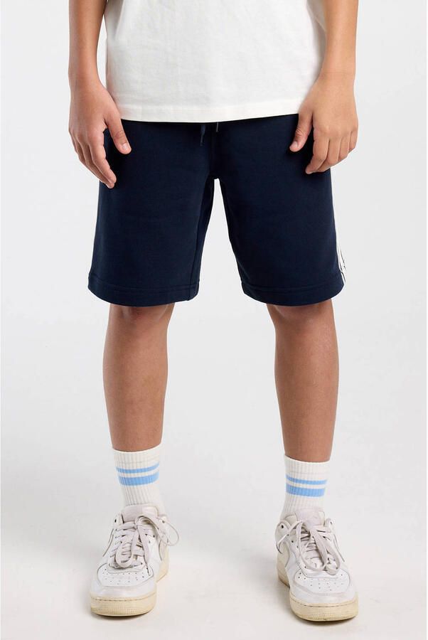 America Today sweatshort donkerblauw