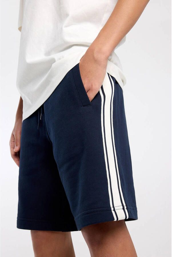 America Today sweatshort donkerblauw - Foto 2