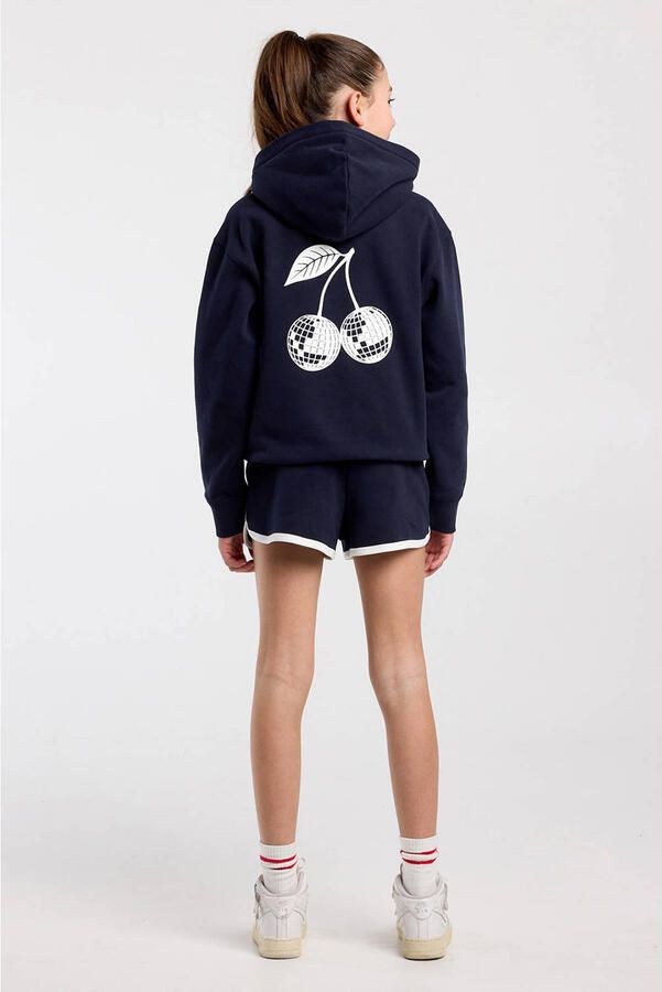 America Today hoodie met backprint donkerblauw - Foto 3