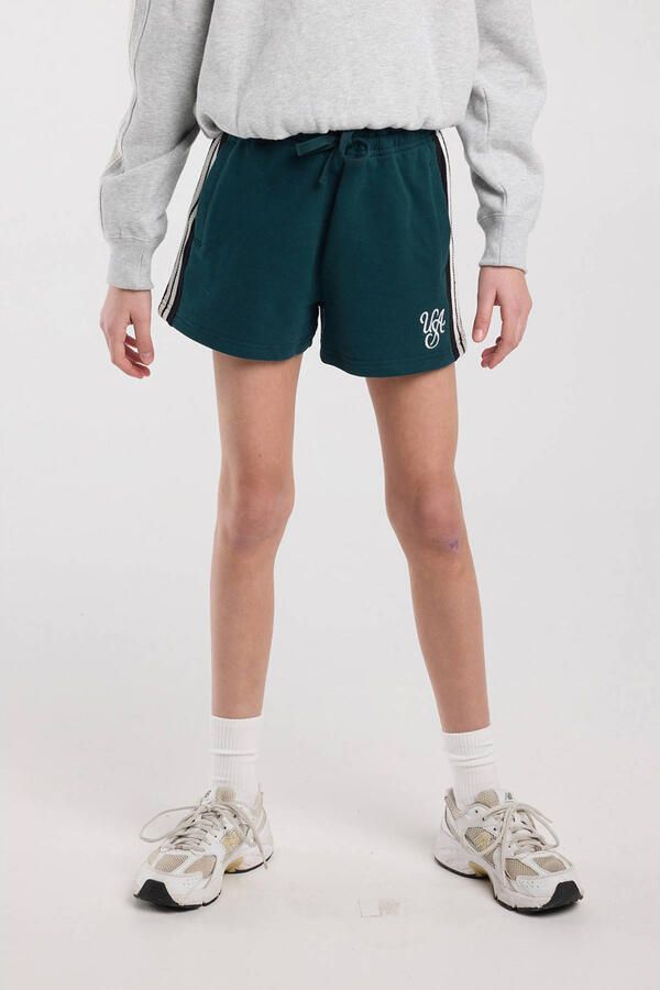 America Today sweatshort donkergroen