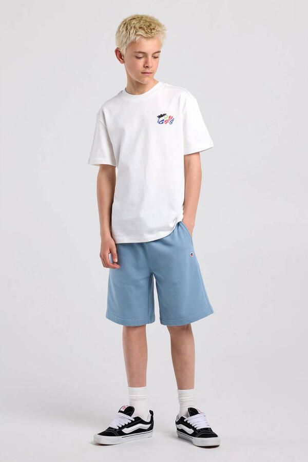 America Today sweatshort lichtblauw - Foto 2