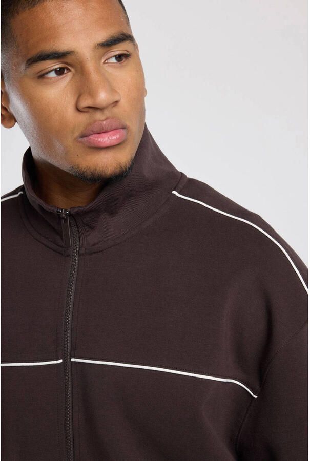 America Today sweatvest bruin - Foto 2