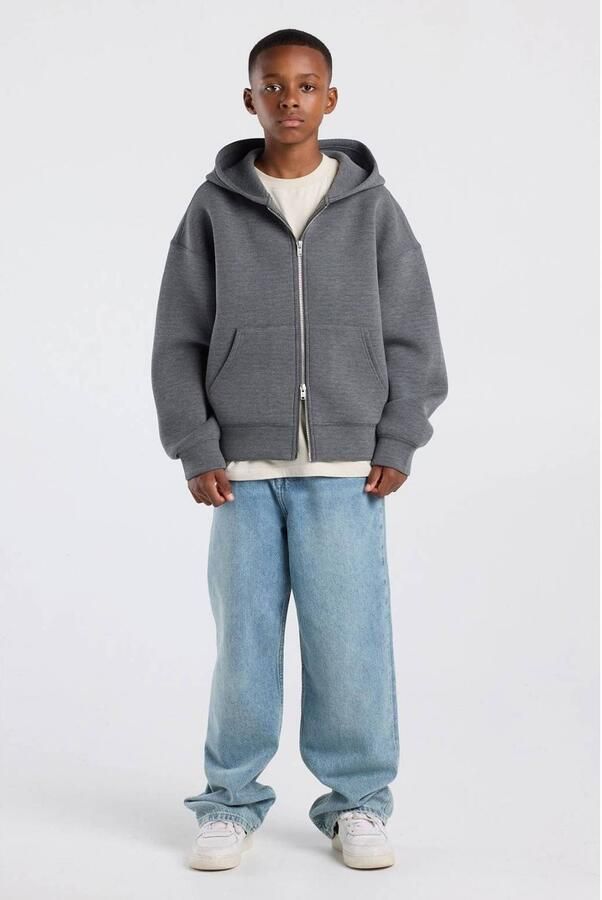 America Today sweatvest grijs - Foto 2