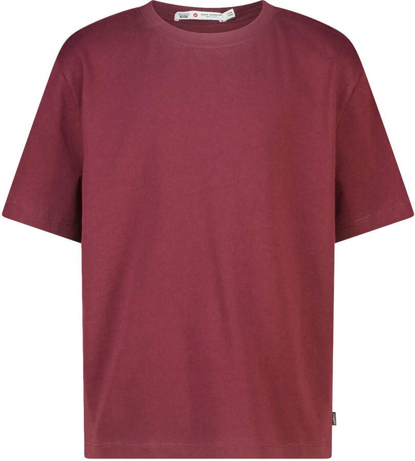 America Today T-shirt donkerrood