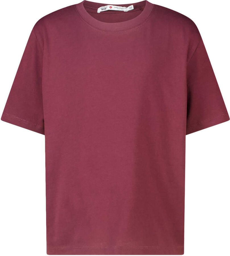 America Today T-shirt donkerrood
