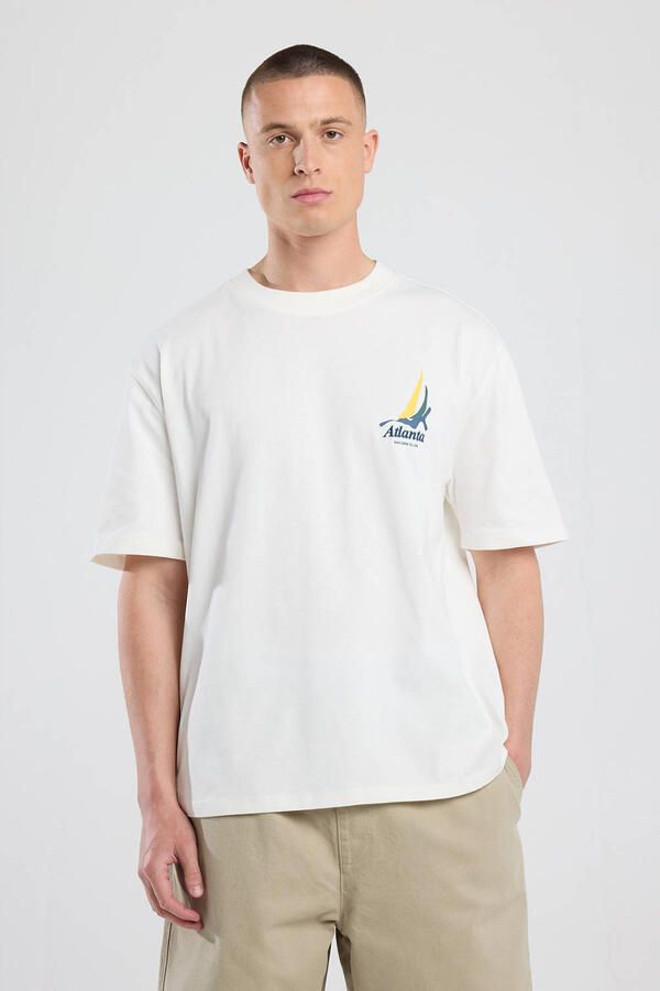 America Today T-shirt ecru