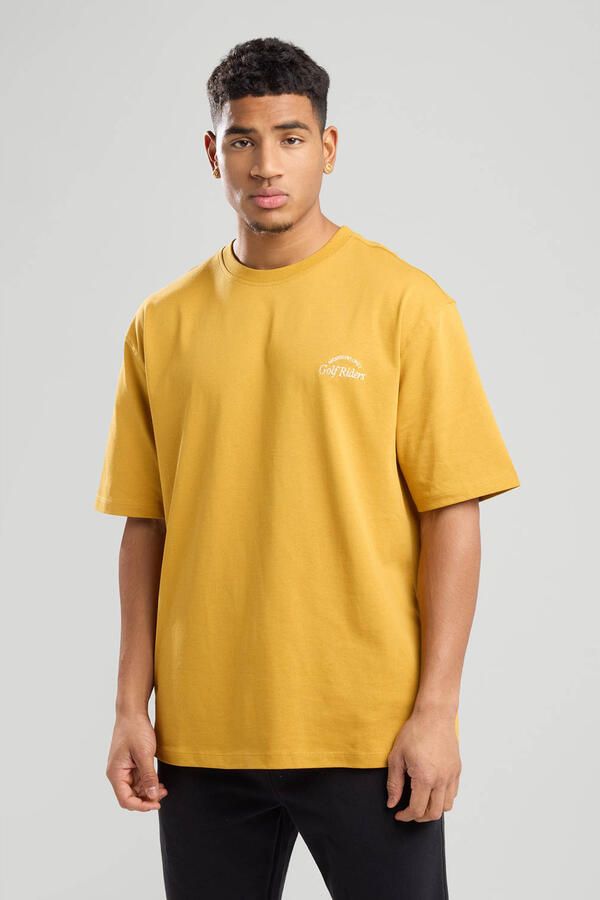 America Today T-shirt geel