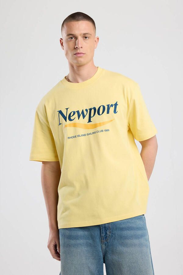 America Today T-shirt geel