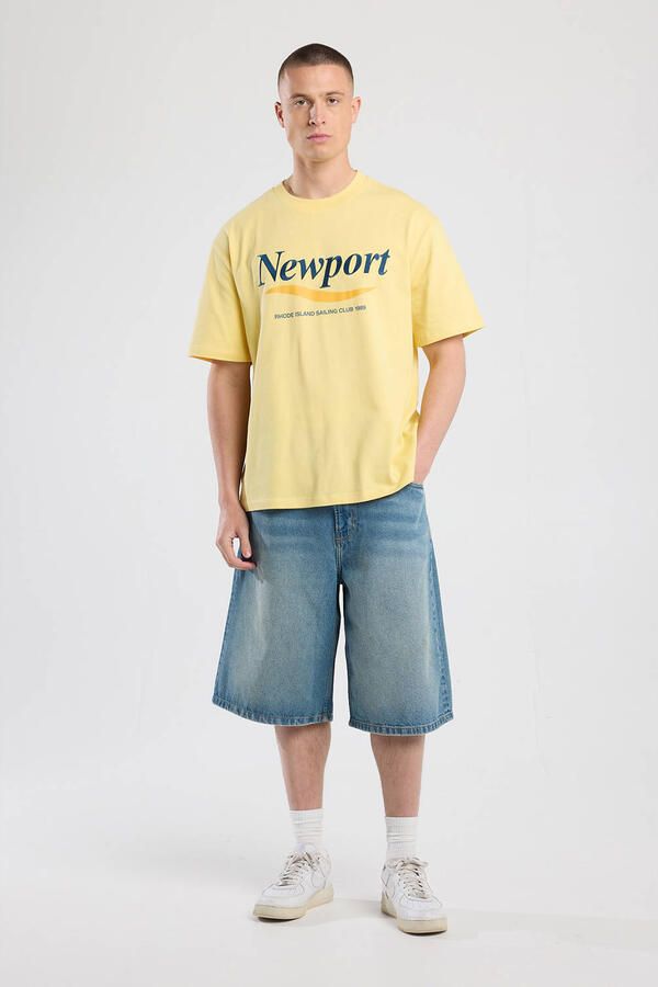 America Today T-shirt geel - Foto 3