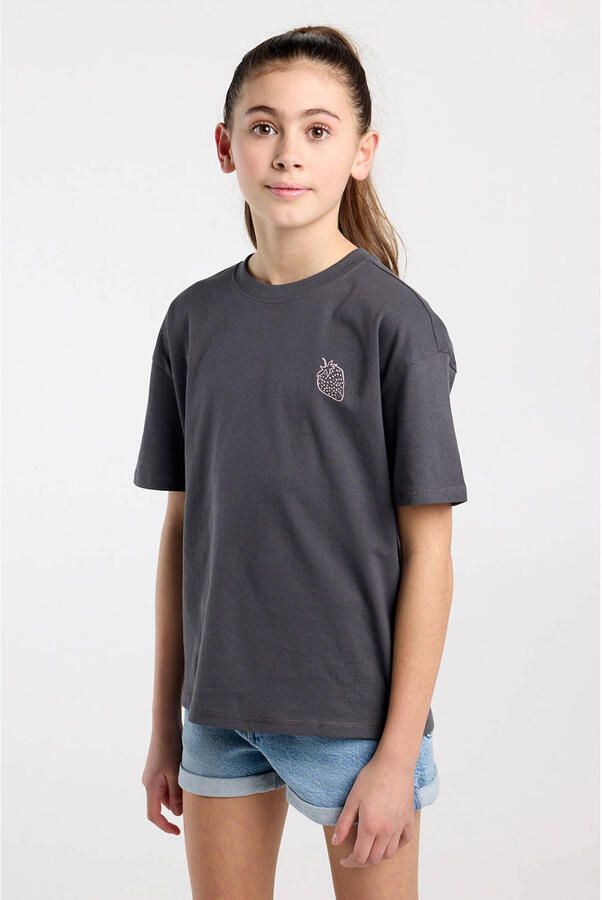 America Today T-shirt grijs
