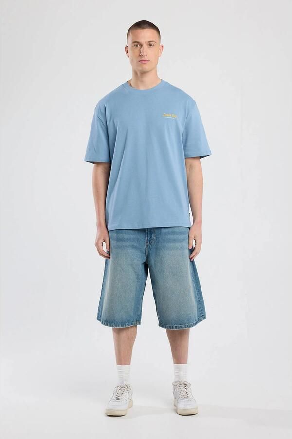 America Today T-shirt lichtblauw - Foto 2
