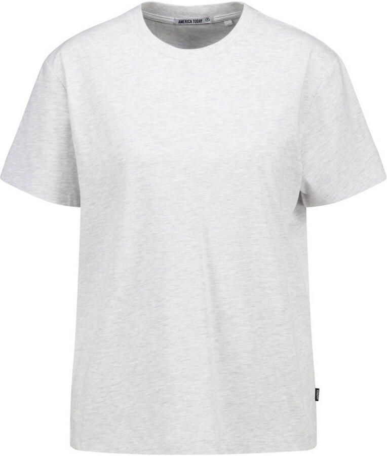 America Today T-shirt lichtgrijs