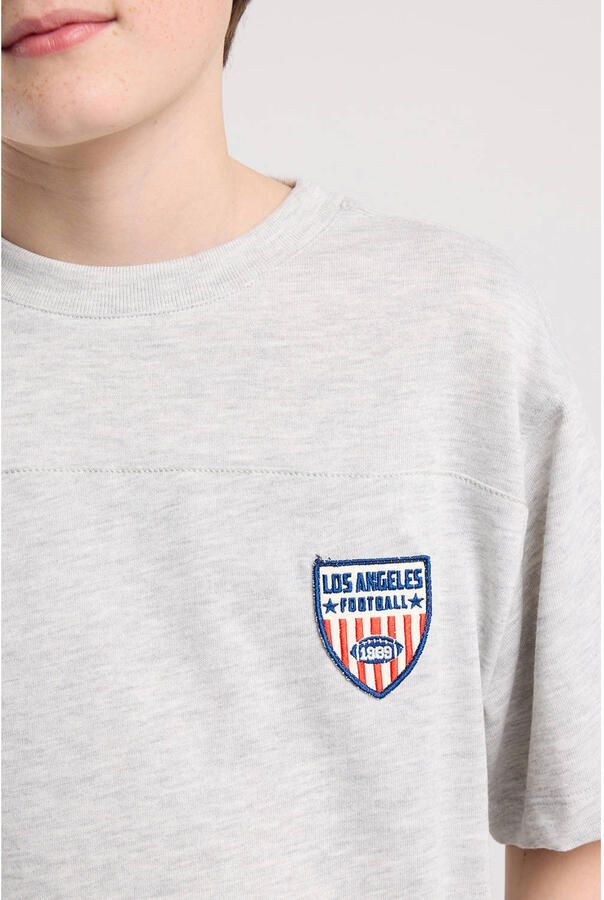 America Today T-shirt lichtgrijs - Foto 2