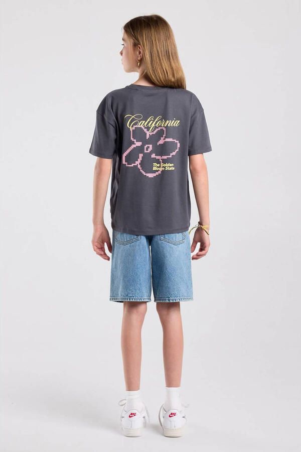 America Today T-shirt met backprint - Foto 2