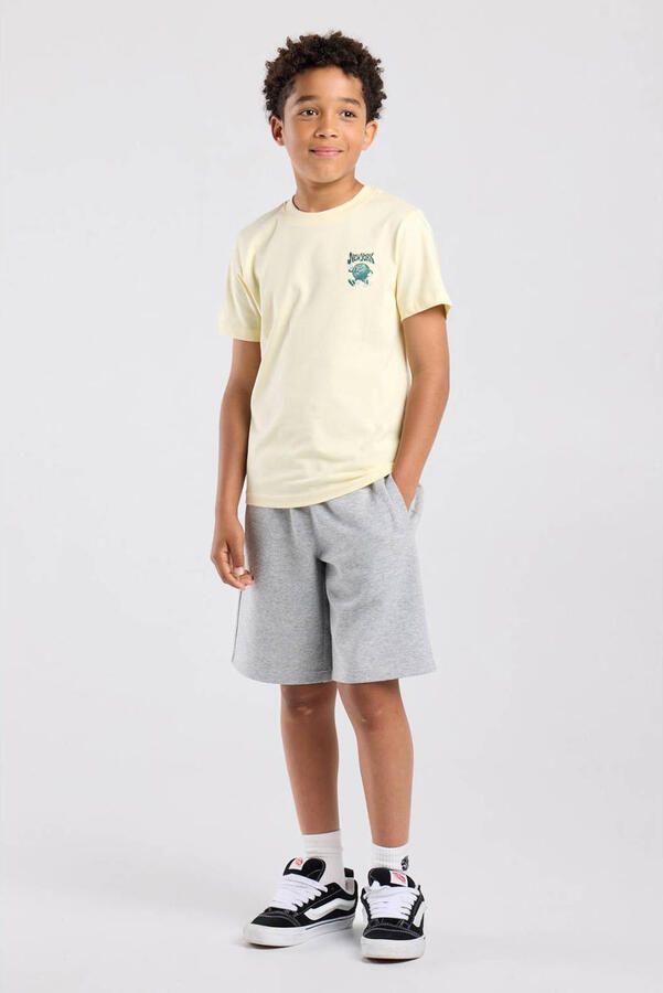 America Today T-shirt met backprint lichtgeel - Foto 2