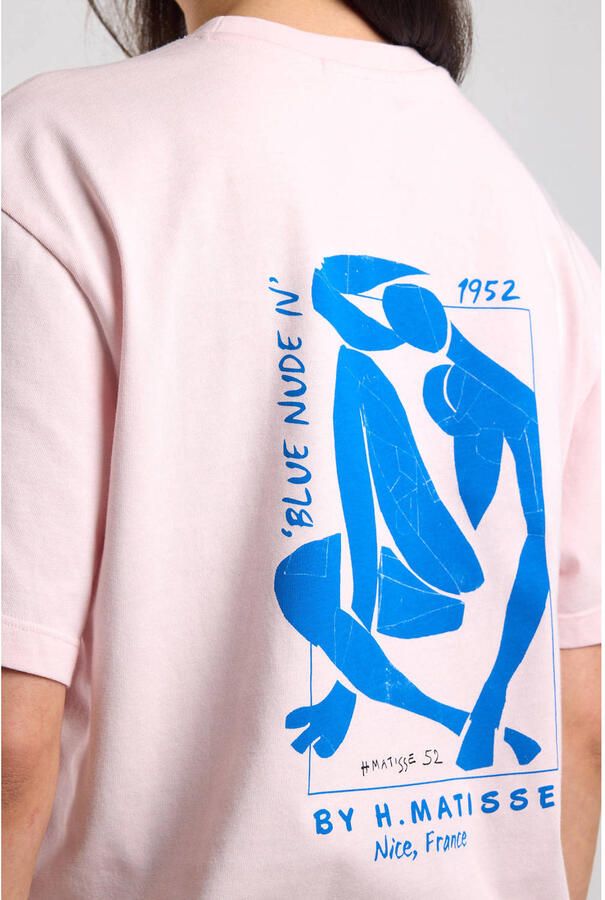 America Today T-shirt met backprint lichtroze - Foto 2