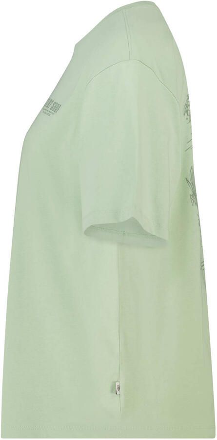 America Today T-shirt met backprint mintgroen - Foto 3