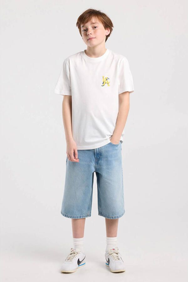 America Today T-shirt met backprint wit - Foto 2
