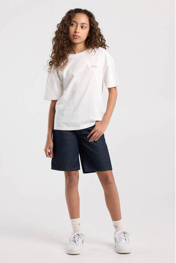 America Today T-shirt met backprint wit - Foto 2
