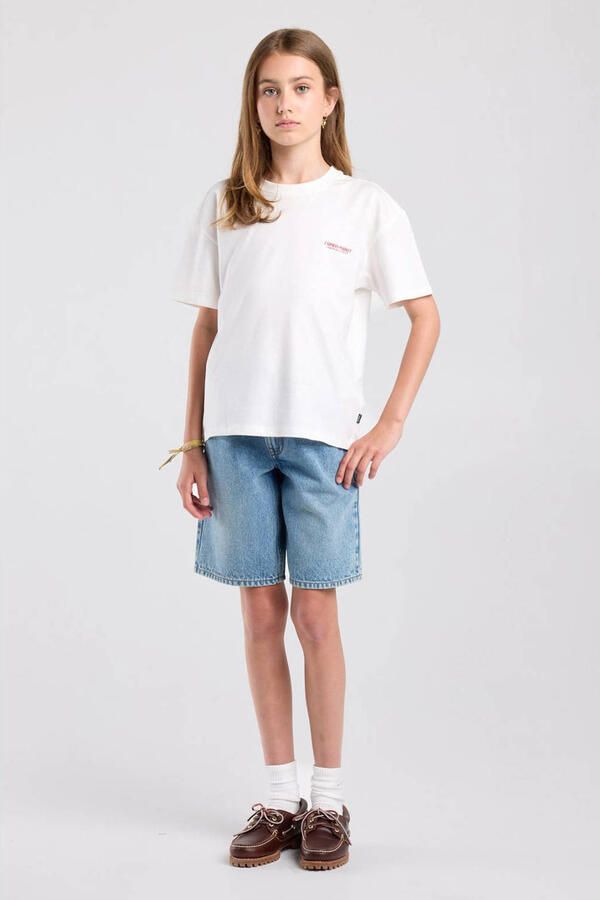 America Today T-shirt met backprint wit - Foto 3