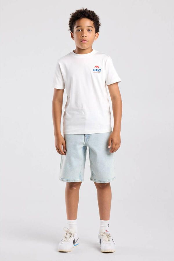 America Today T-shirt met backprint wit - Foto 2