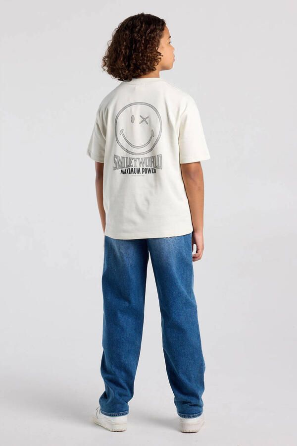 America Today T-shirt met backprint wit - Foto 3