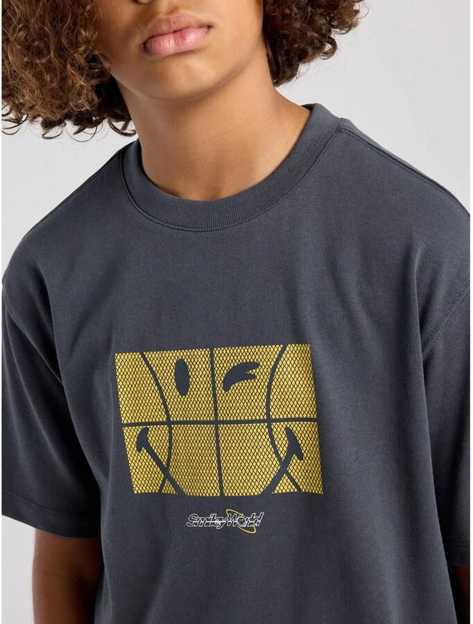 America Today T-shirt met print antraciet - Foto 2
