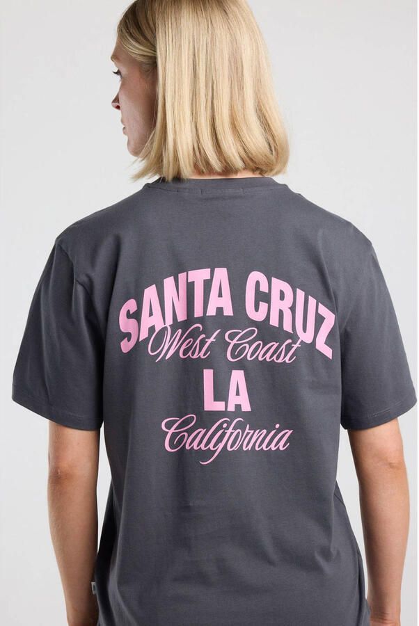 America Today T-shirt met print grijs - Foto 2