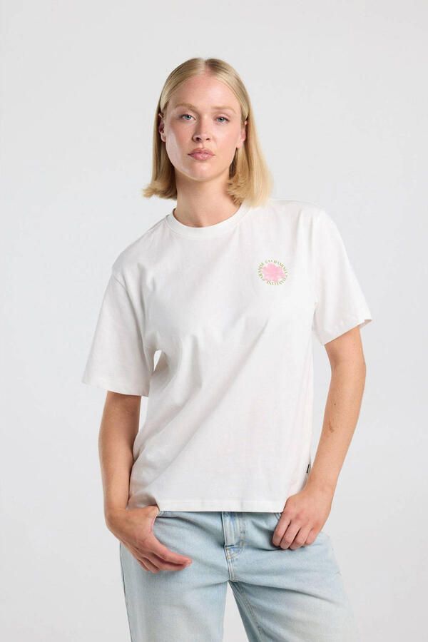 America Today T-shirt met print wit