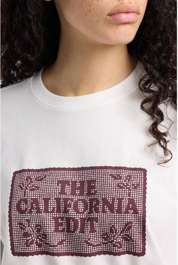 America Today T-shirt met print wit - Foto 2