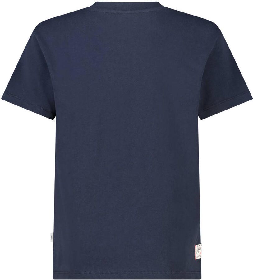 America Today T-shirt met tekst donkerblauw - Foto 2